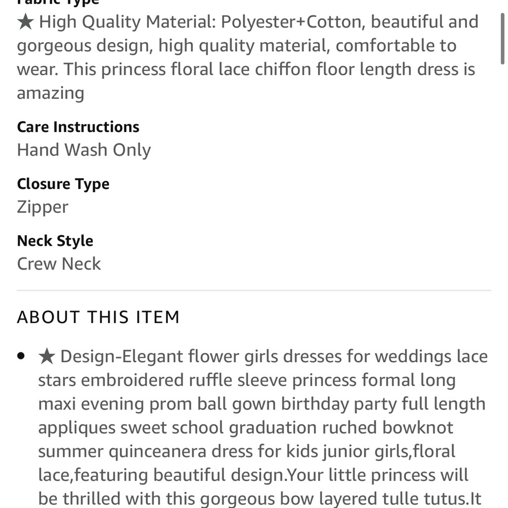 NWT White tulle dress with gold stars detail - Picture 8 of 12